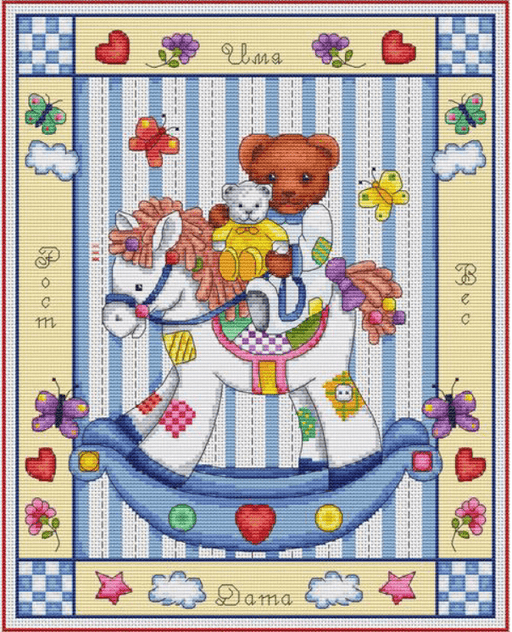 Metric - PDF Cross Stitch Pattern - Wizardi