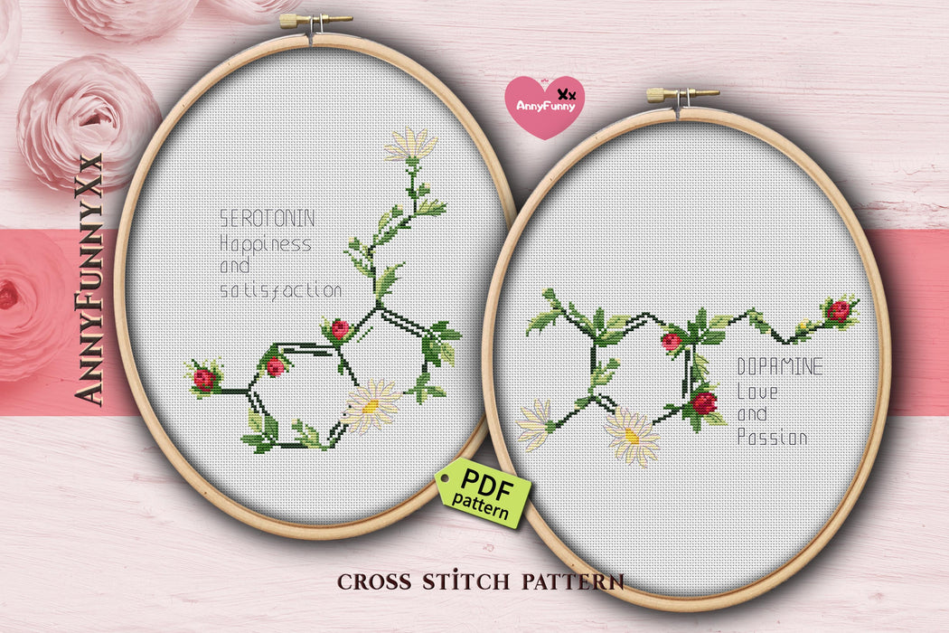 Chemical Bliss - PDF Cross Stitch Pattern