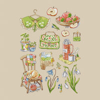An Apple Harvest - PDF Cross Stitch Pattern