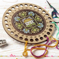 Thread organizer making kit House Among Cornflowers FLTL-083