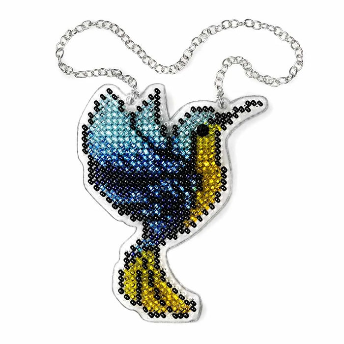 Bead embroidery kit on a plastic base FLPL-093