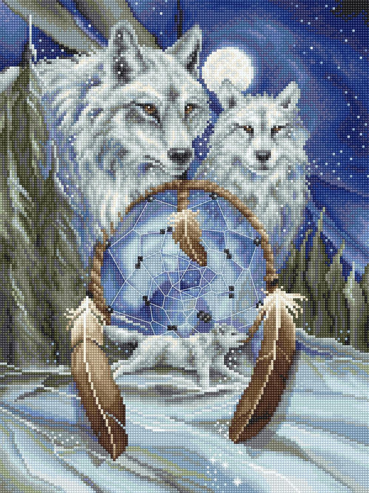 Nothing Can Hold Back A Dream L8067 Counted Cross Stitch Kit - Wizardi