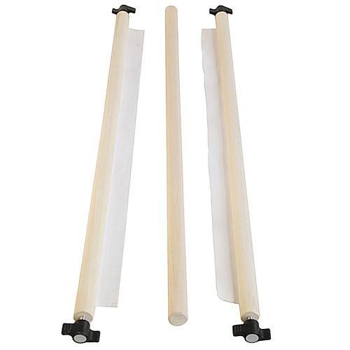 Nurge Scroll Rods 190-3A 40cm / 16 in for the Nurge Stitchery stand - Wizardi