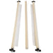 Nurge Scroll Rods 190-3B 60cm / 24in for the Nurge Stitchery stand - Wizardi