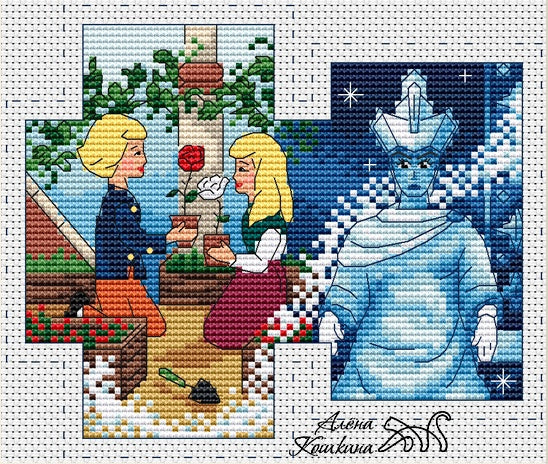 The Snow Queen - PDF Cross Stitch Pattern