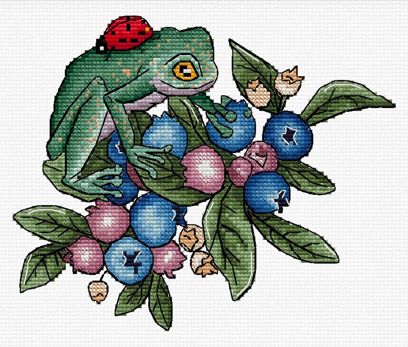 Frog - PDF Cross Stitch Pattern