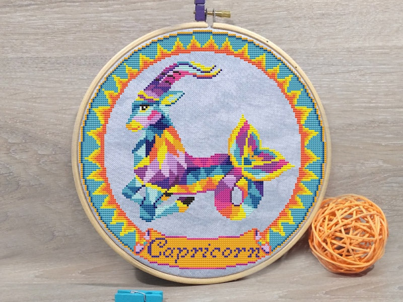 Capricorn - PDF Cross Stitch Pattern