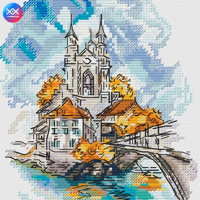 Switzerland. Aurburg - PDF Cross Stitch Pattern