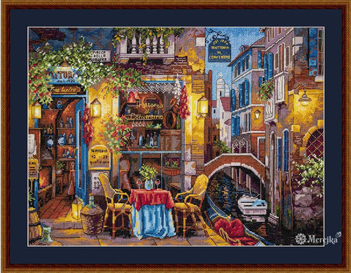Our Special Place in Venice K-160 Counted Cross-Stitch Kit - Wizardi