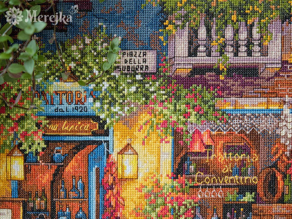 Our Special Place in Venice K-160 Counted Cross-Stitch Kit - Wizardi