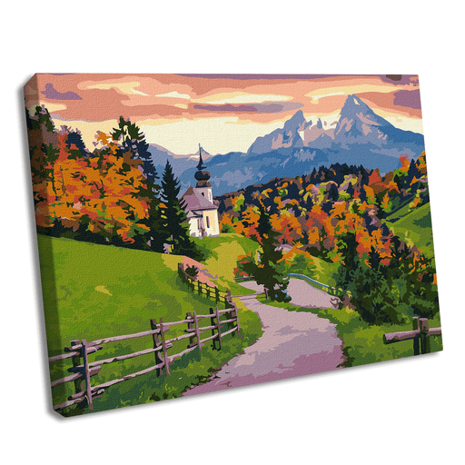 Painting by Numbers kit Autumn silence KHO2874 - Wizardi