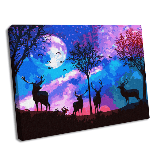 Painting by Numbers kit Fabulous forest KHO5027 - Wizardi
