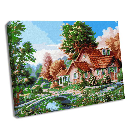 Painting by Numbers kit Grandma's house KHO6306 - Wizardi