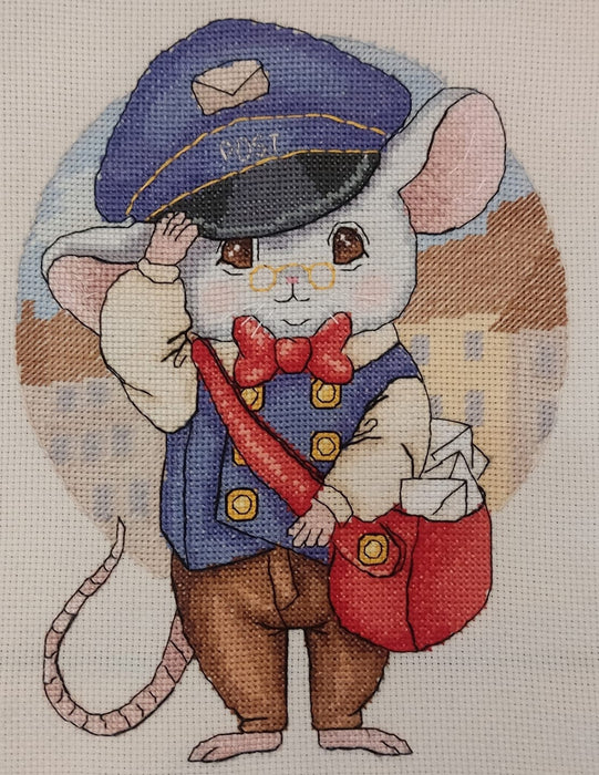 Mr. Postman - PDF Cross Stitch Pattern