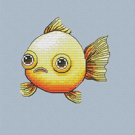 Pike - The Fish Of My Dreams - PDF Cross Stitch Pattern - Wizardi