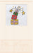 Postcard Cross-stitch kits - Gifts firework AOH-004 - Wizardi