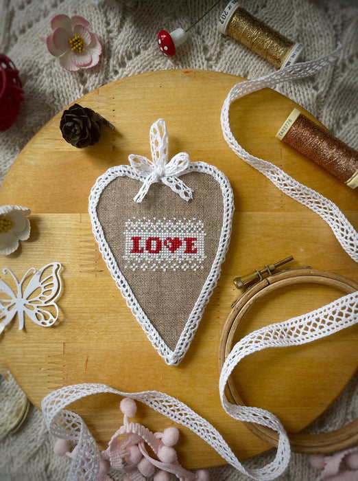 Love - Free PDF Cross Stitch Pattern