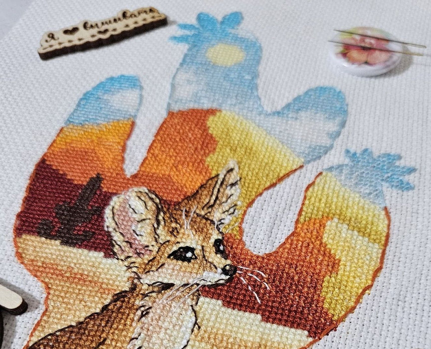 Fennec Fox - PDF Cross Stitch Pattern