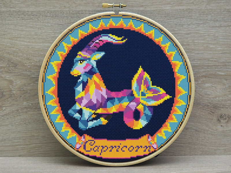 Capricorn - PDF Cross Stitch Pattern