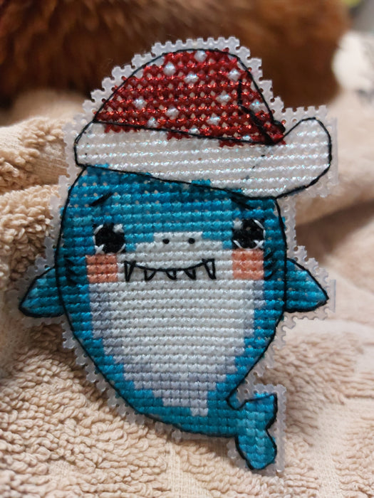 Shark Toy - PDF Cross Stitch Pattern