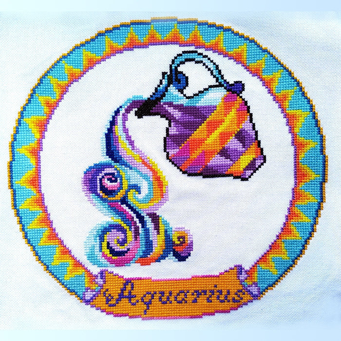 Aquarius 2 - PDF Cross Stitch Pattern