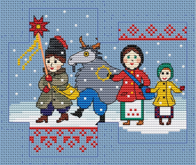 Kolyada - PDF Cross Stitch Pattern