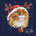 Santa-Cat - PDF Cross Stitch Pattern - Wizardi