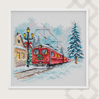 Christmas Train - PDF Cross Stitch Pattern