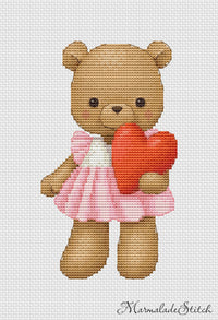 Bear Hugs p.2 - PDF Cross Stitch Pattern