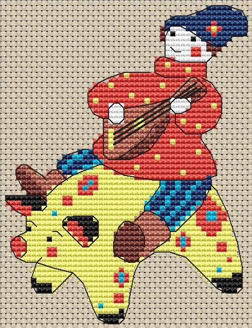 Skomorokh - PDF Cross Stitch Pattern - Wizardi