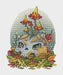 Skull. Autumn - PDF Cross Stitch Pattern - Wizardi