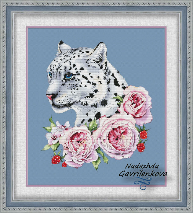 Snow Grace - PDF Counted Cross Stitch Pattern - Wizardi