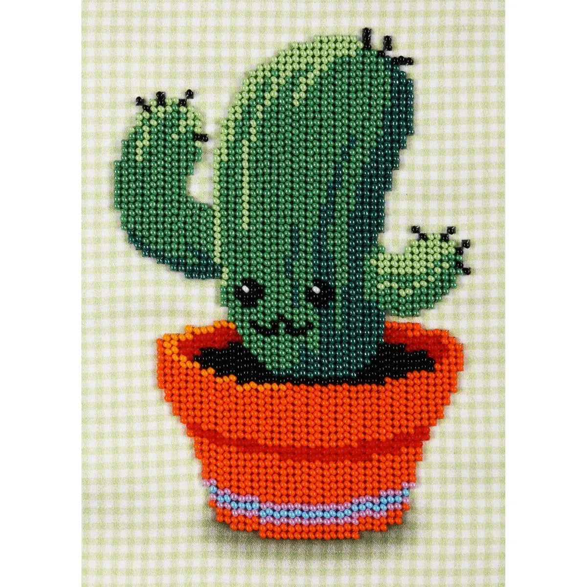 Green Friend TN-0882 bead embroidery kit (source: stitcher.co.uk)