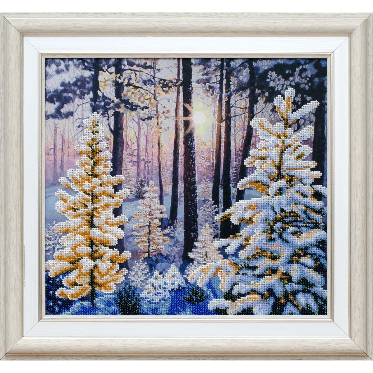 Winter Dawn TN-0983 bead embroidery kit (source: stitcher.co.uk)