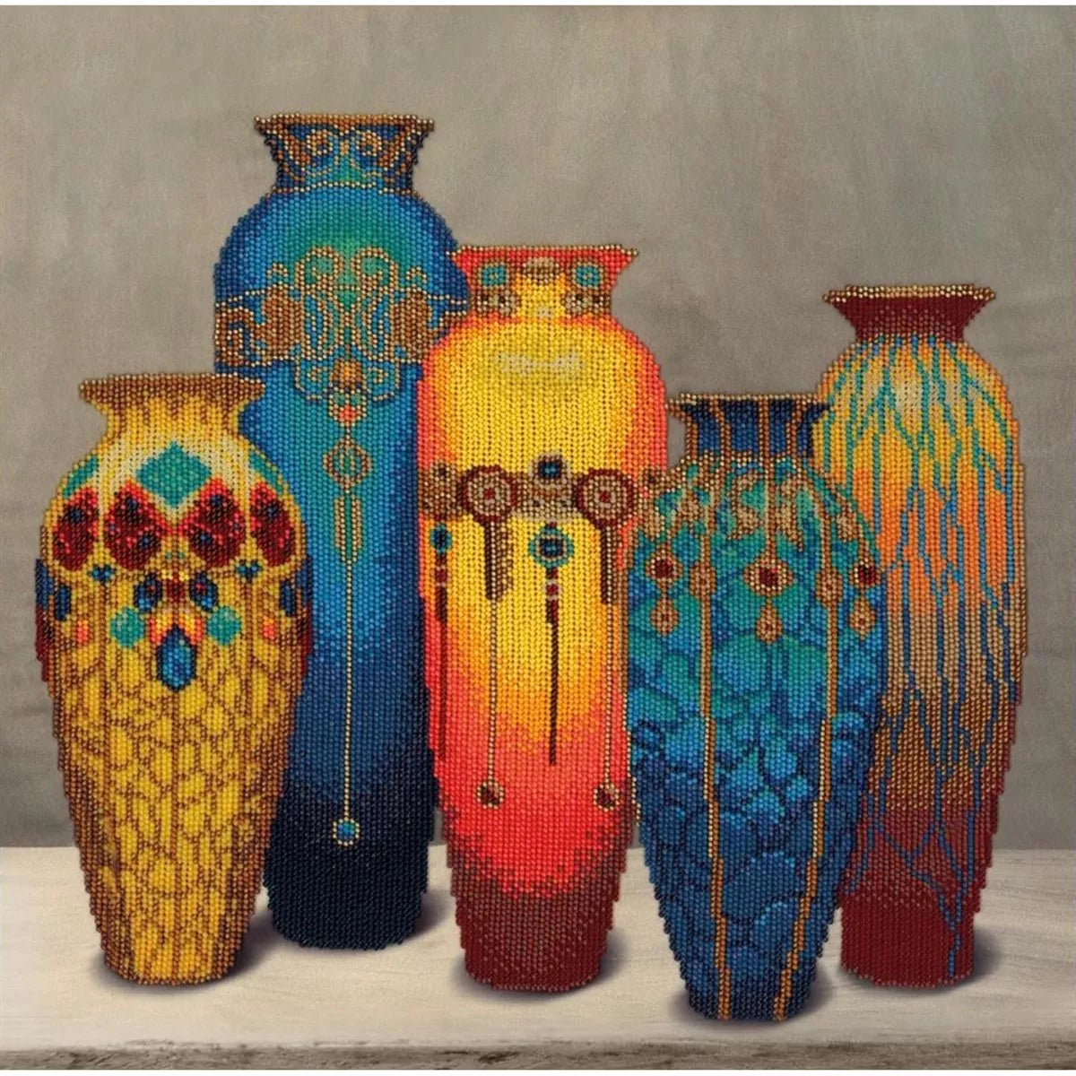 Symphony of Ceramics TN-1431 bead embroidery kit (source: stitcher.co.uk)