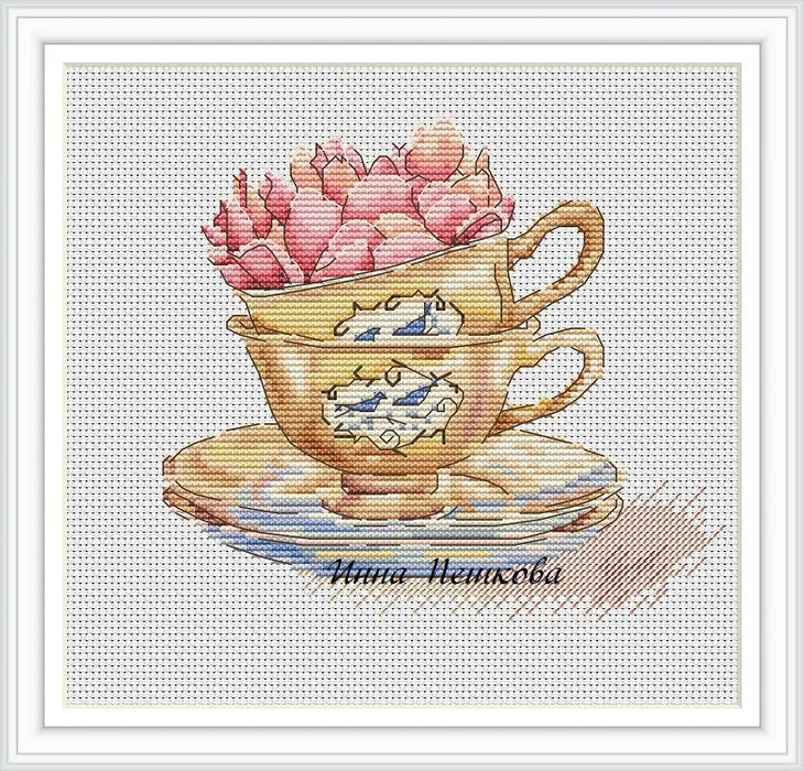 Pink Miracle - PDF Cross Stitch Pattern