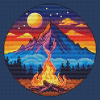 Bonfire - PDF Cross Stitch Pattern