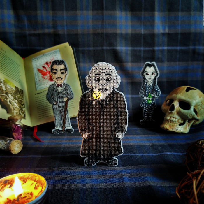 The Addams Family: Fester - PDF Cross Stitch Pattern - Wizardi