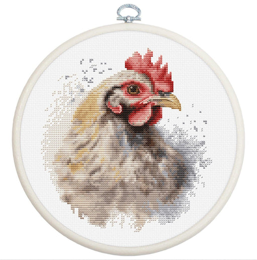 The Chicken BC216L Counted Cross-Stitch Kit - Wizardi