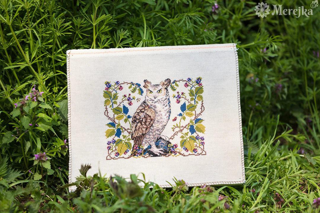 The Owl K-148A Counted Cross-Stitch Kit - Wizardi