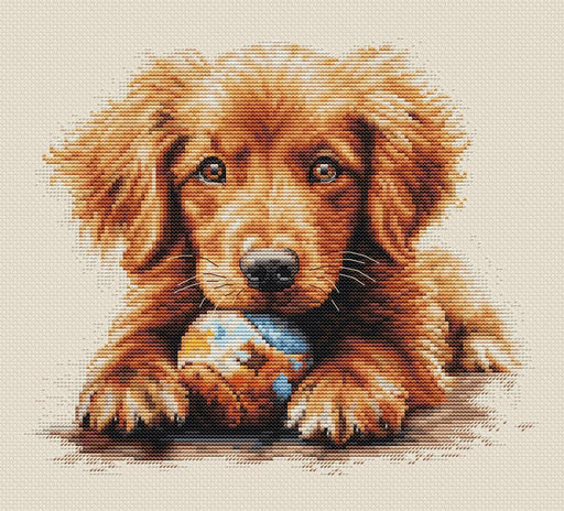 The Play Time BU5037L Counted Cross-Stitch Kit - Wizardi