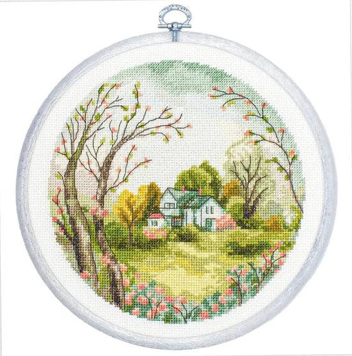 The Spring BC219L Counted Cross-Stitch Kit - Wizardi