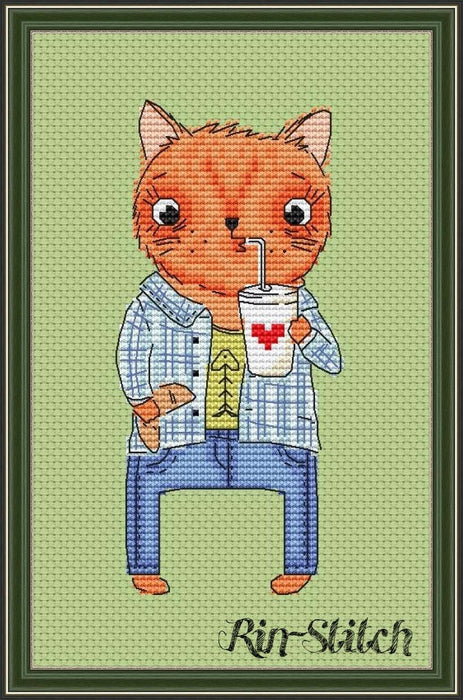 The Spring One - PDF Cross Stitch Pattern - Wizardi