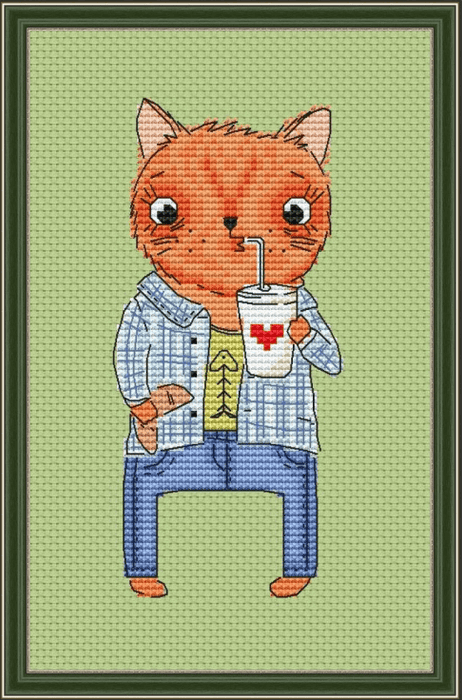 The Spring One - PDF Cross Stitch Pattern - Wizardi