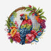The Tropical Parrot BC201L Counted Cross-Stitch Kit - Wizardi