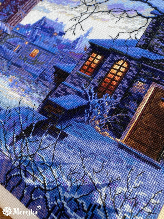 The Venice of the North K-211 Counted Cross-Stitch Kit - Wizardi