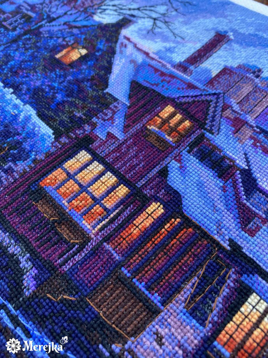 The Venice of the North K-211 Counted Cross-Stitch Kit - Wizardi