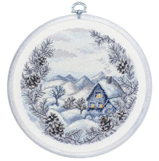 The Winter BC218L Counted Cross-Stitch Kit - Wizardi