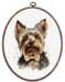 The Yorkshire Terrier BC228L Counted Cross-Stitch Kit - Wizardi