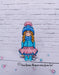 Tilda with a sled - PDF Cross Stitch Pattern - Wizardi